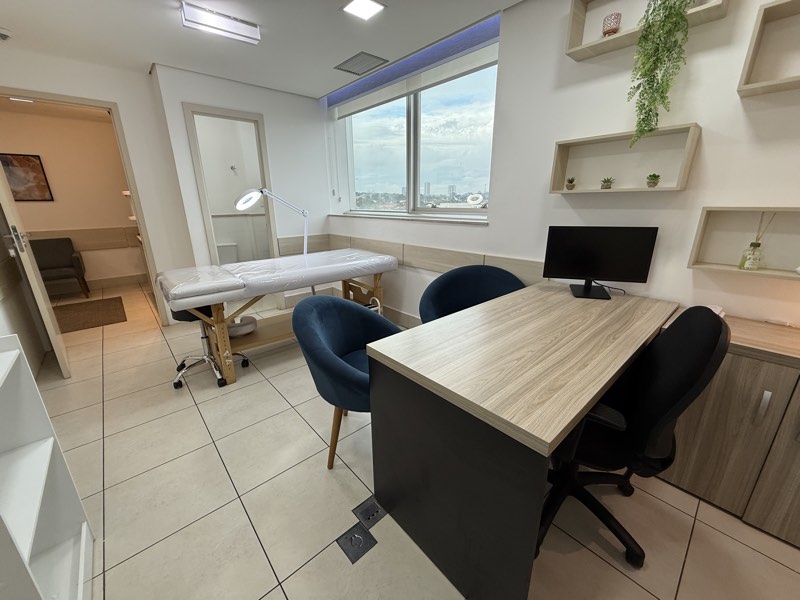 Consultório Smart Rooms Coworking em Ribeirão Preto e Franca Salas com Maca da Smart Rooms Coworking, com ambiente moderno e completo, localizado em Ribeirão Preto e Franca.